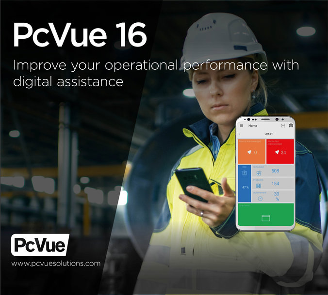 PcVue 16プラットフォームが登場